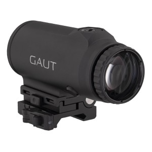 Увеличитель Gaut Garnet 5x30, откидной, быстросъёмный кронштейн, Picatinny, арт.: G-M-Х5 [GAUT]